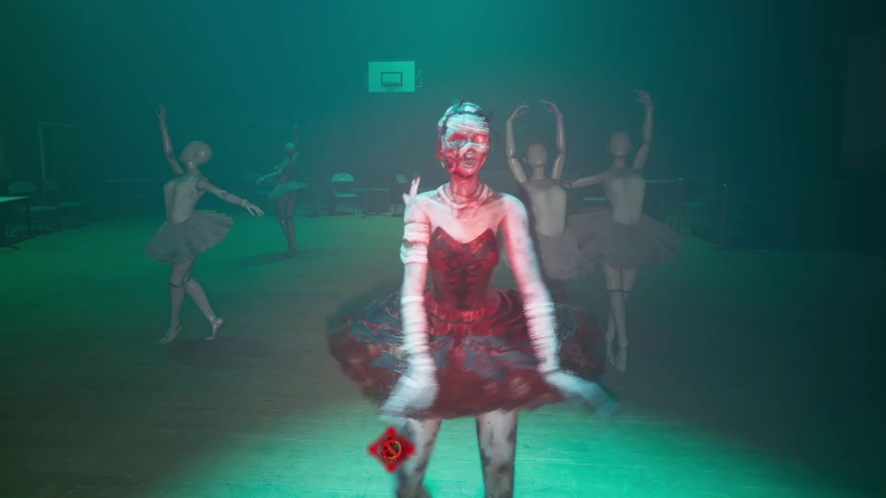 芭蕾女鬼boss战,超优雅的美女耶!