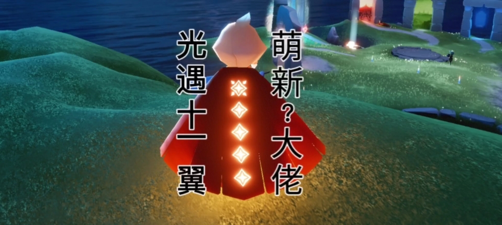 【光遇十一翼】我现在也算是萌新眼里的大佬了吧