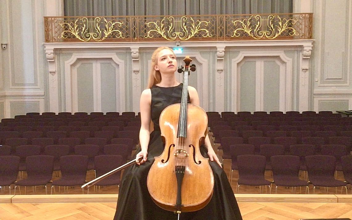 [图]大提琴 Alessandra Doninelli - 柯达伊 无伴奏大提琴奏鸣曲第一乐章 Kodaly Unaccopanied Cello Sonata