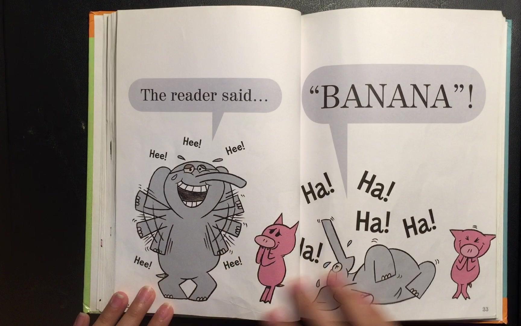 英文绘本朗读 We Are in a Book【Elephant & Piggie Books by Mo Willems】哔哩哔哩bilibili