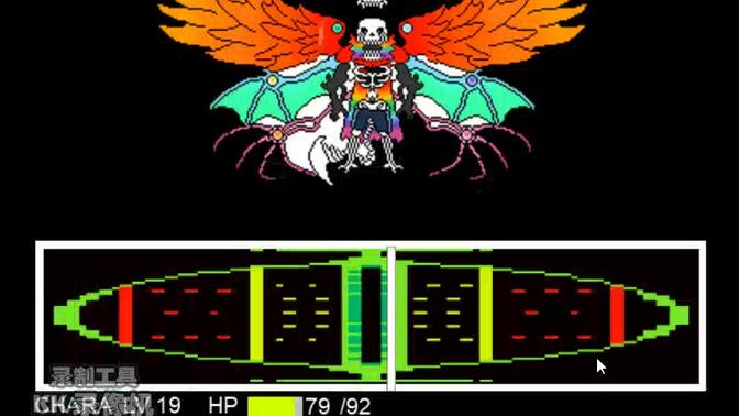 非常劣质的心灵结晶战斗  [undertale 同人游戏]