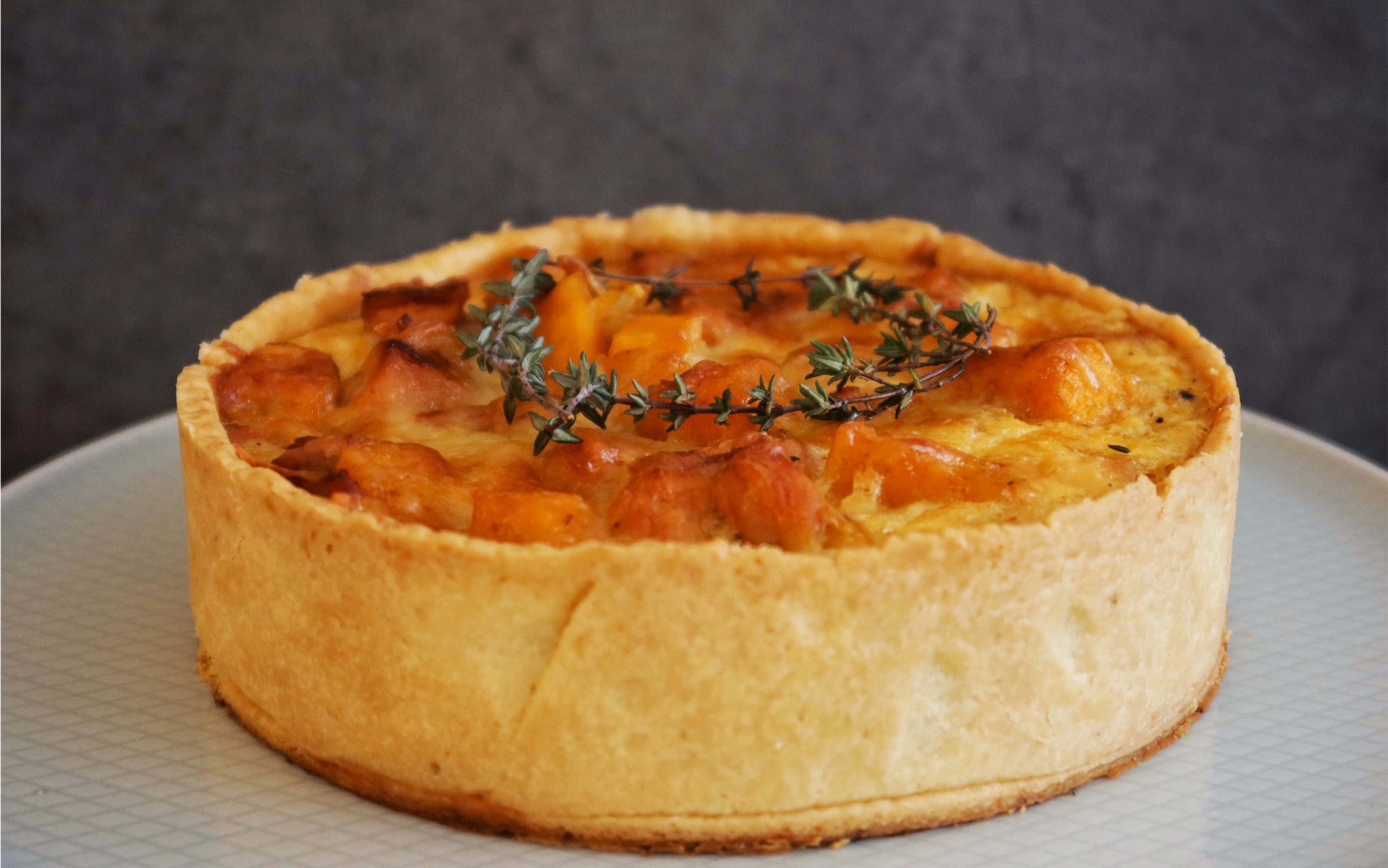 【凯西不加班】咸口培根南瓜派 savory bacon pumpkin pie | 圣诞特辑