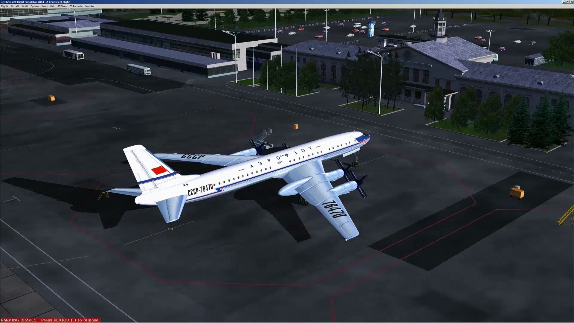 【FS2004】Tu114航线飞行(USSS✈USTR)哔哩哔哩bilibili