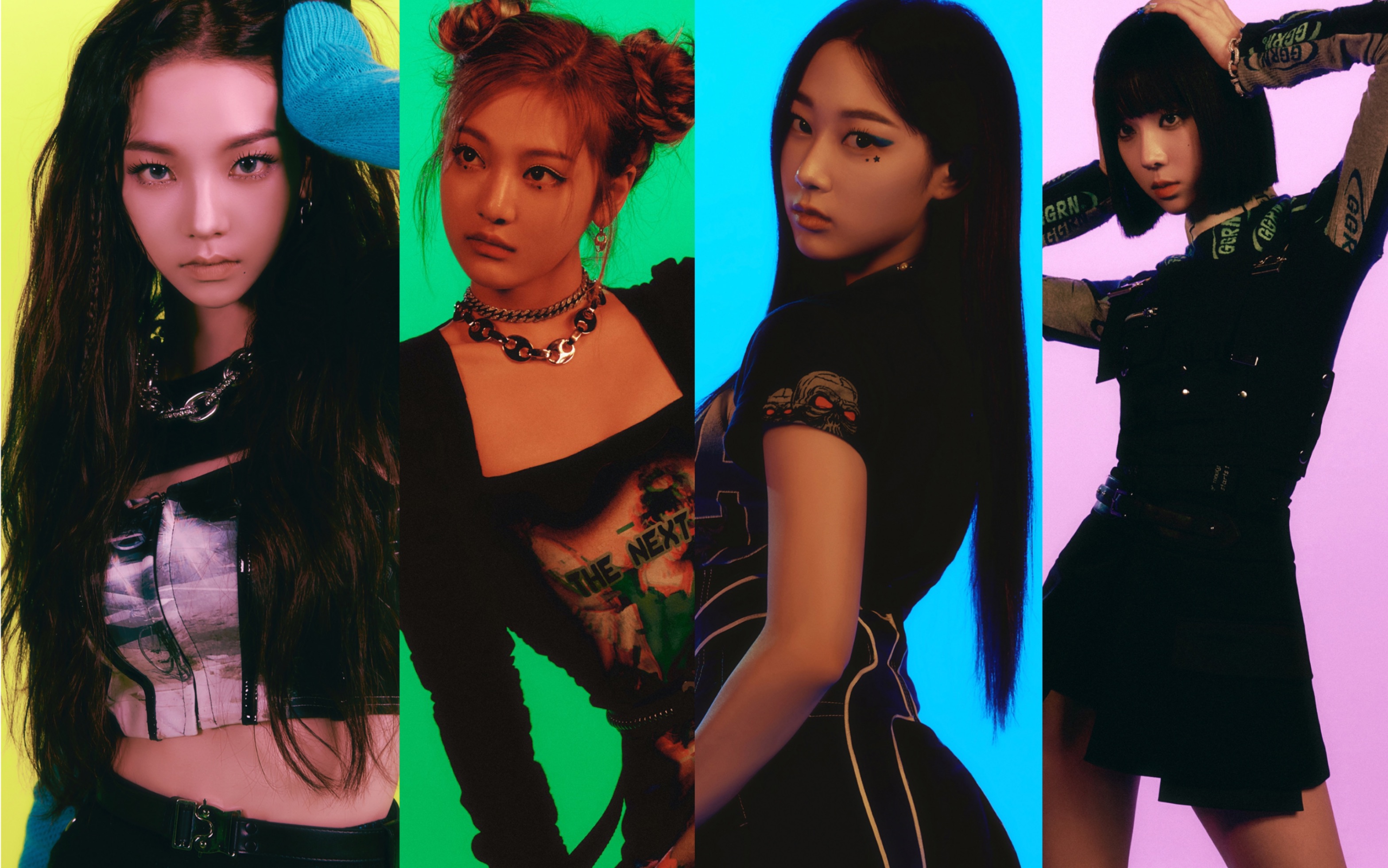 【aespa】八人女团来袭!211001 个人 团体预告照公开!