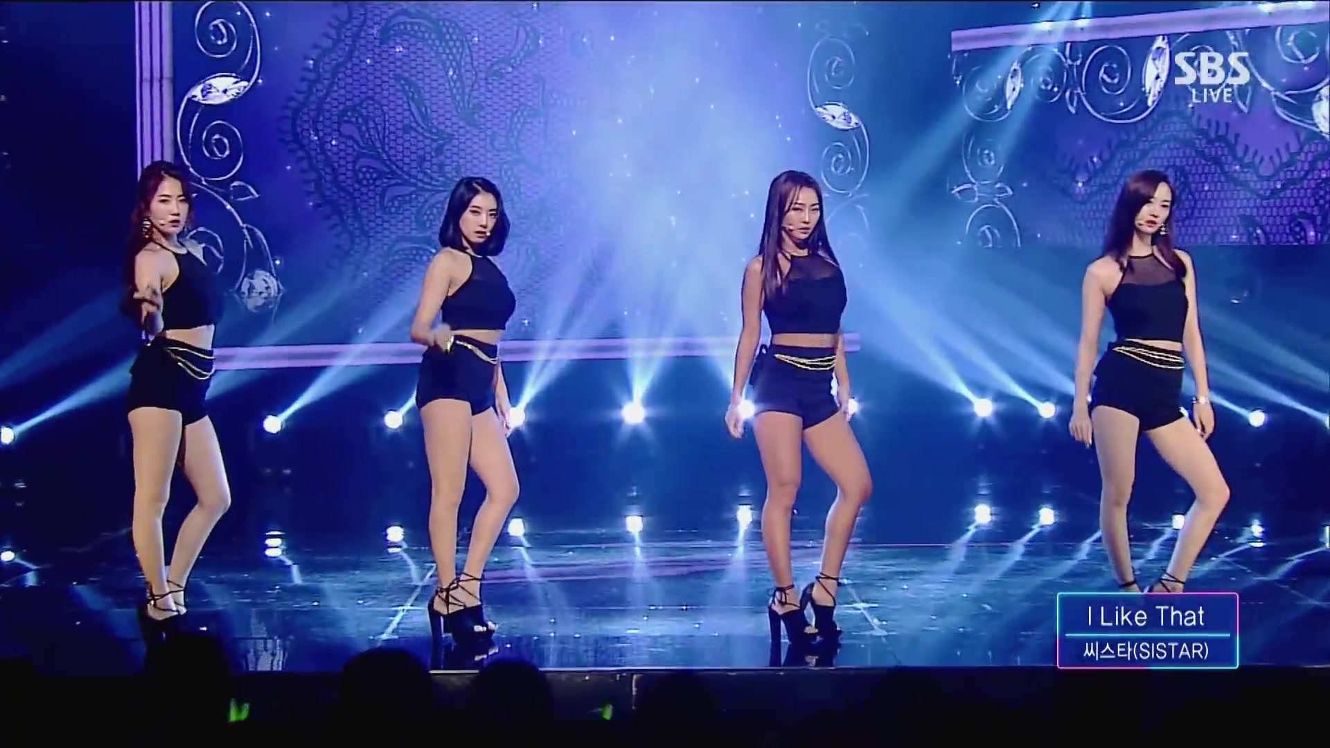 [图]SISTAR I Like That 超清舞台混剪