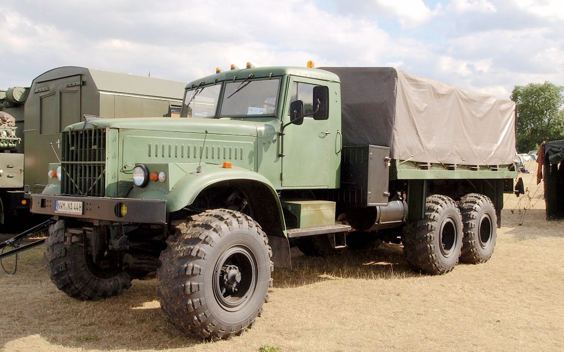 kraz 255b老毛子大卡车