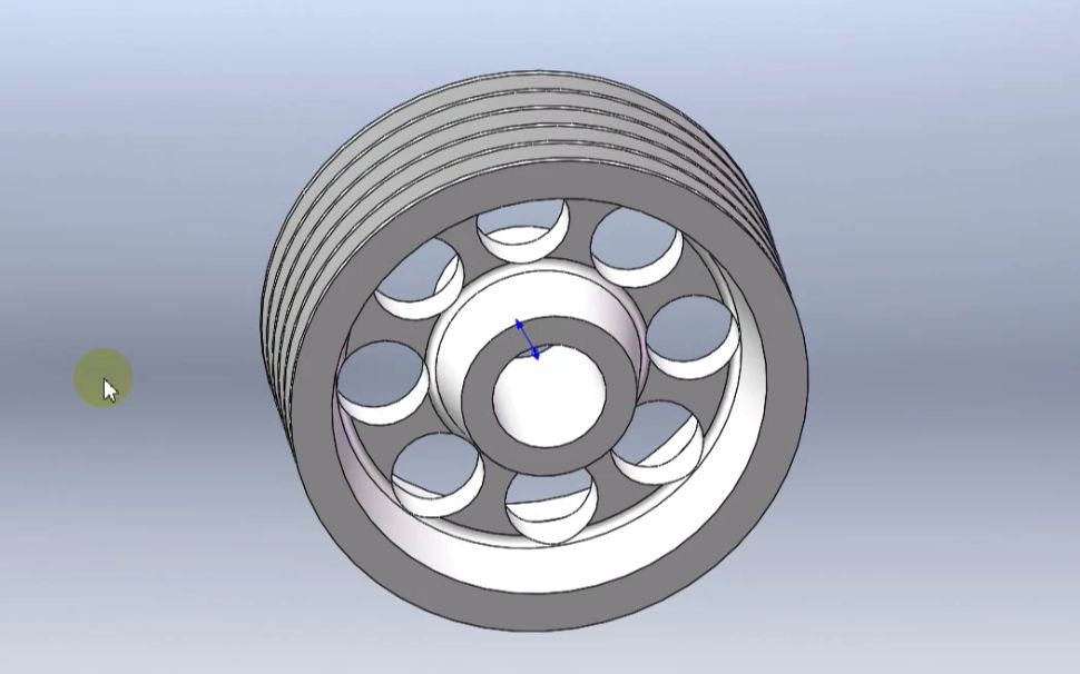 SolidWorks零件建模+出图,“皮带轮”从零到建模出图哔哩哔哩bilibili