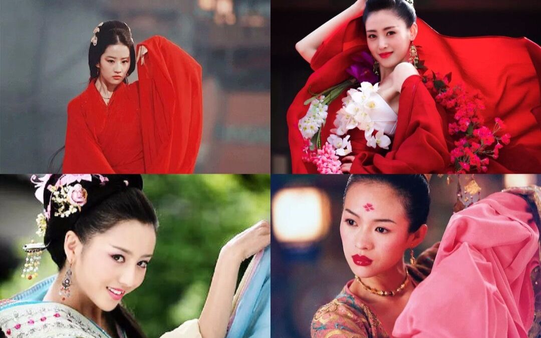 风花雪月翩若惊鸿影古装女子舞蹈群像惊鸿一舞梦倾城
