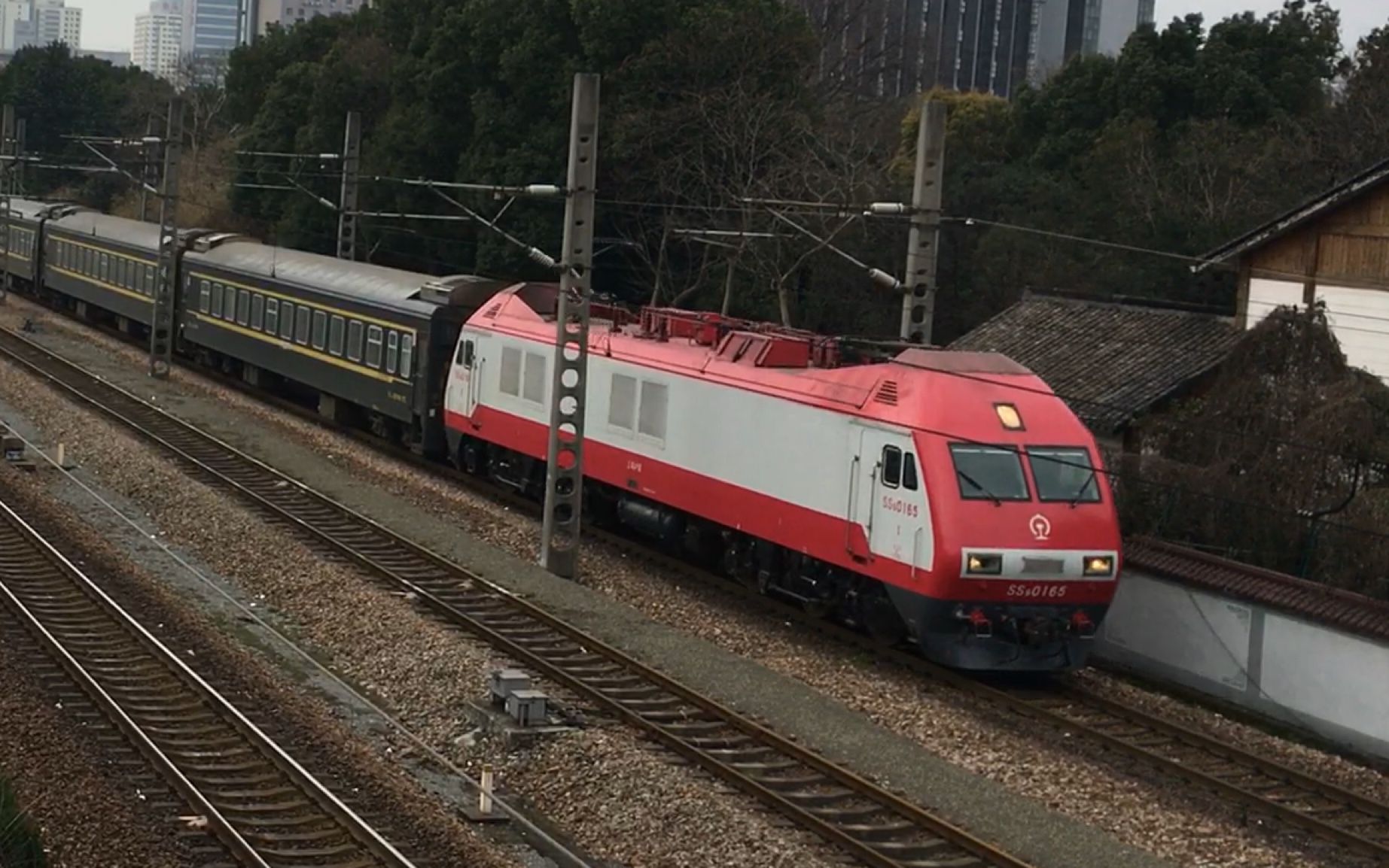 中国铁路k808次ss90165