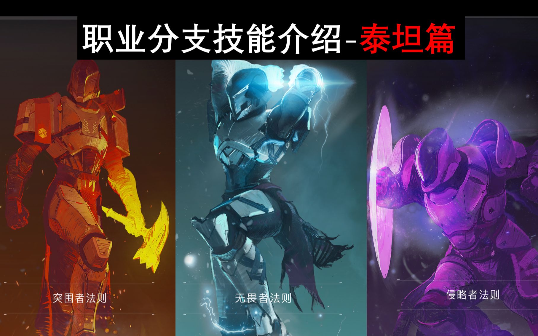 【命运2】泰坦职业分支技能介绍 适用金装