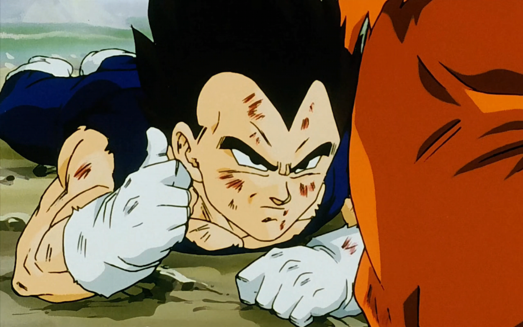 速趴悲剧塔:"这次趴在地上的姿势,一定比卡卡罗特更帅……我赢了!