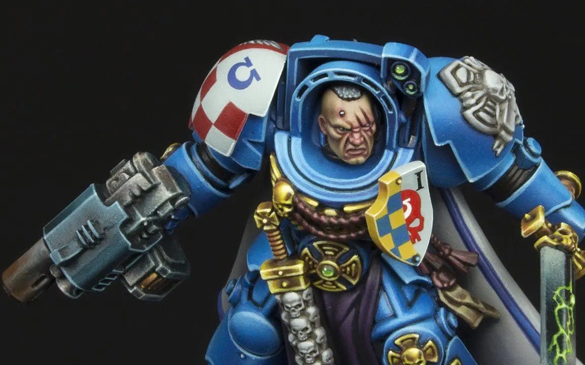 【durgin paint forge miniatures】eavy metal 风格涂装极限战士