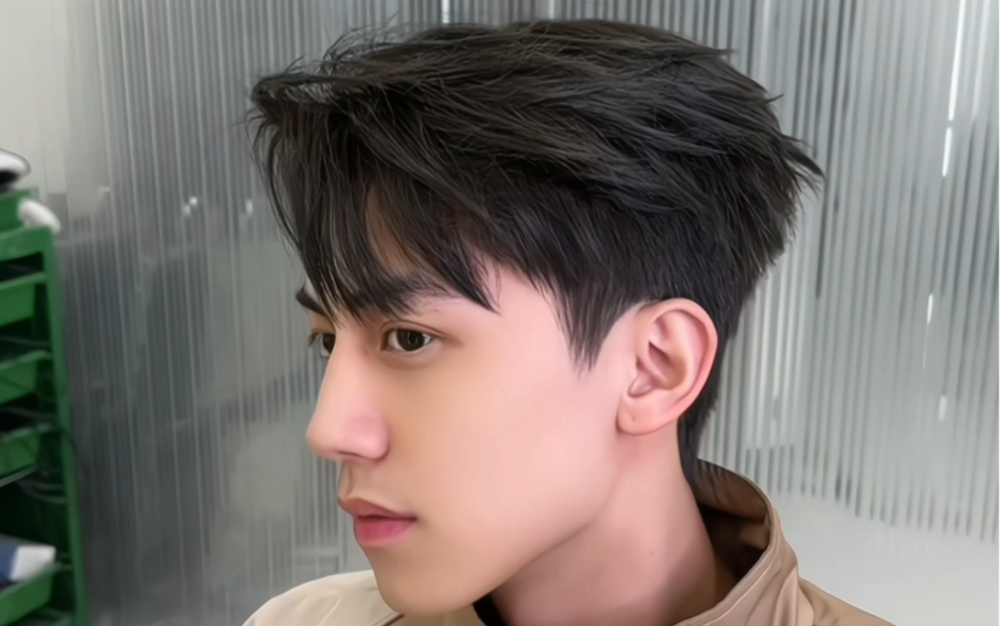 王嘉尔同款发型造型教程来了#广州男士发型设计#王嘉尔同款发型