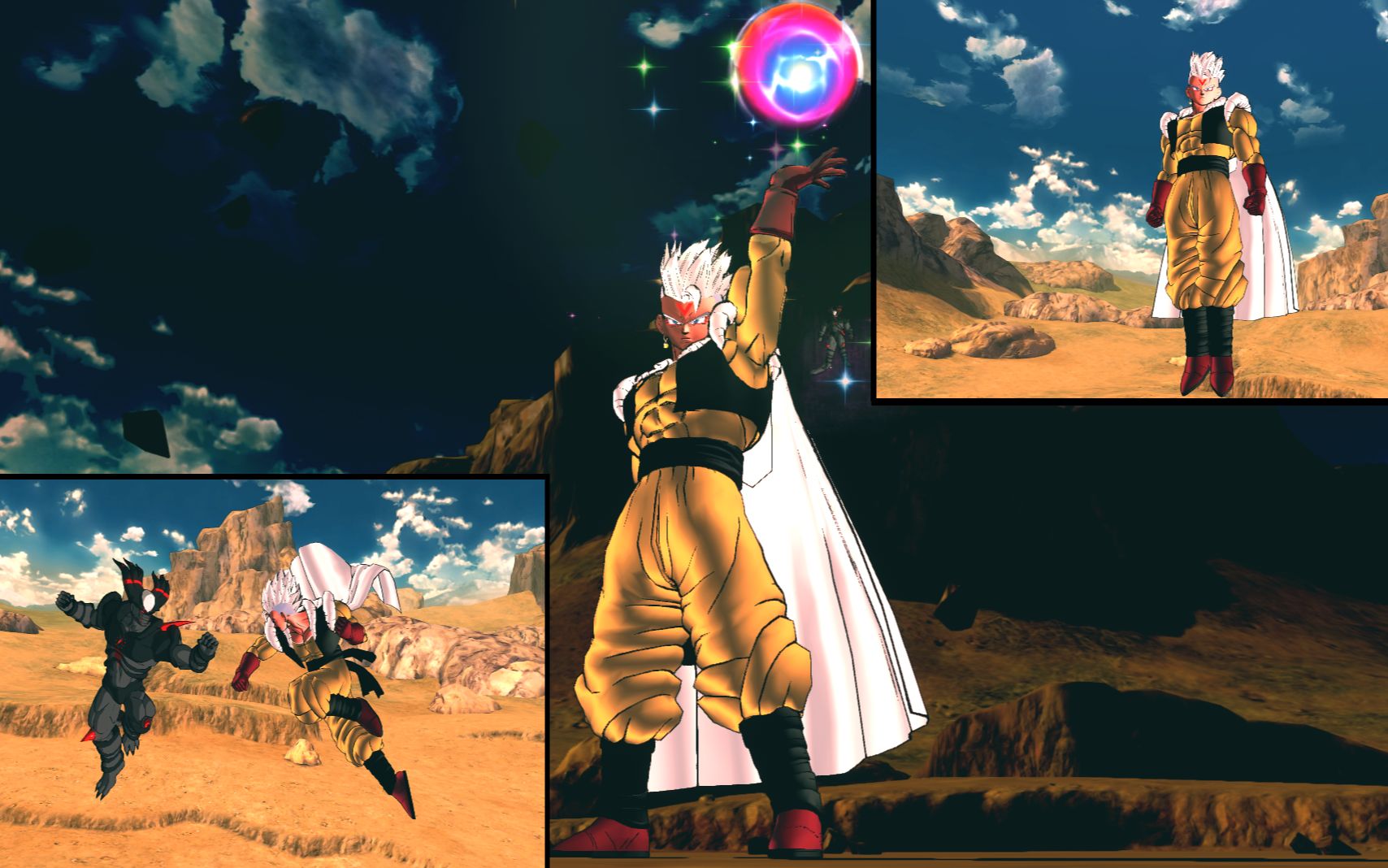 龙珠超宇宙2mod 悟吉塔/琦玉,宇宙最强合体(角色来源于龙珠大乱斗同人