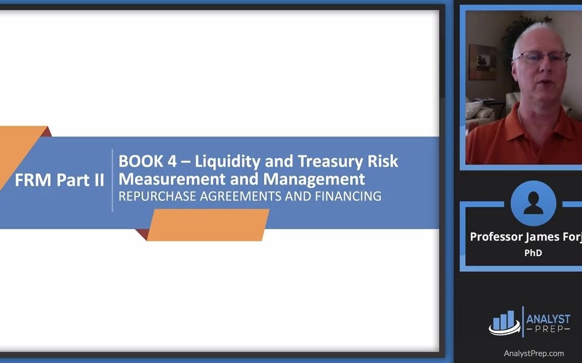 FRM二级4.14:Repurchase Agreements and Financing哔哩哔哩bilibili