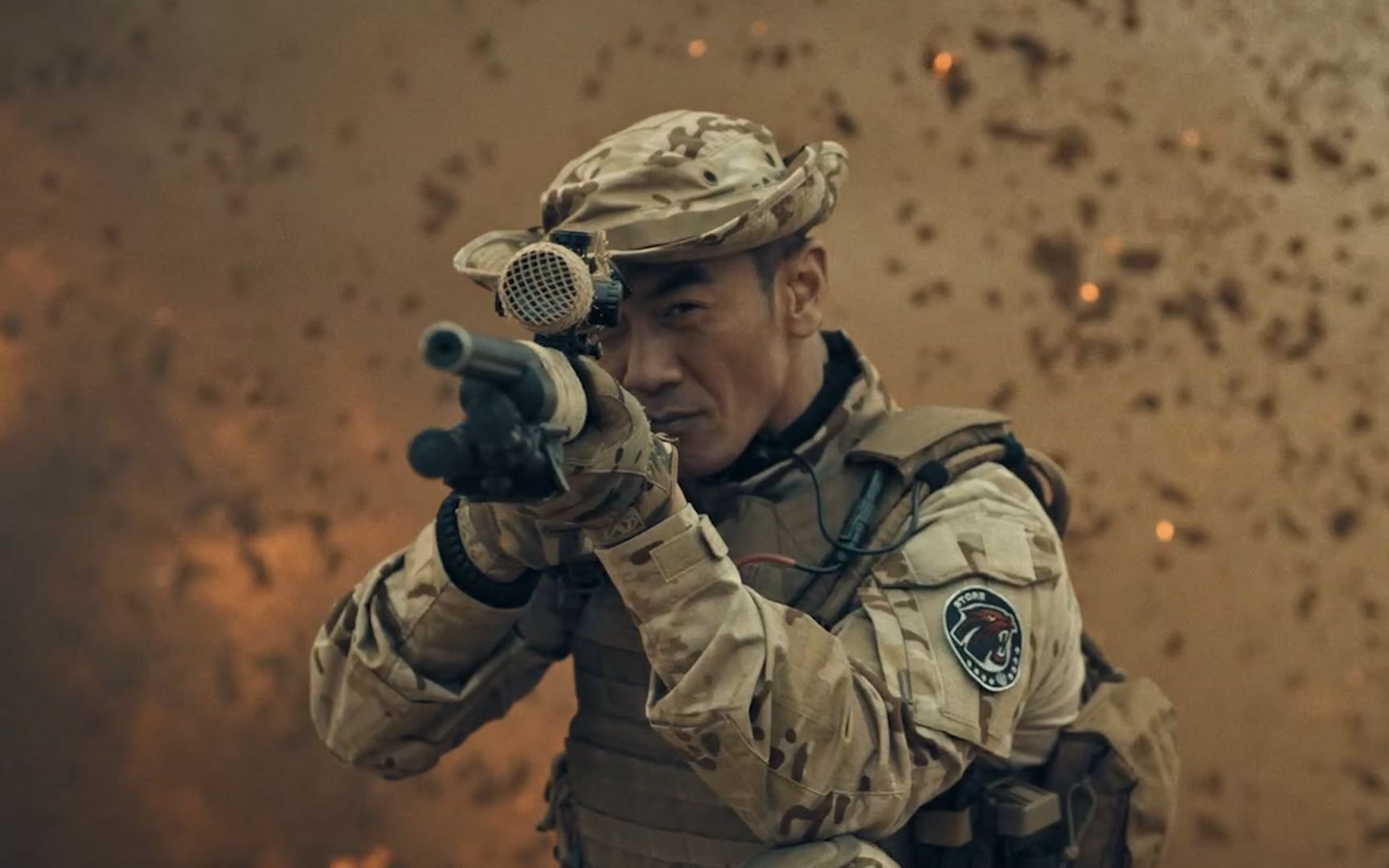 给我一个八倍镜我能让整个战场寂静这就是任天野的狙击手