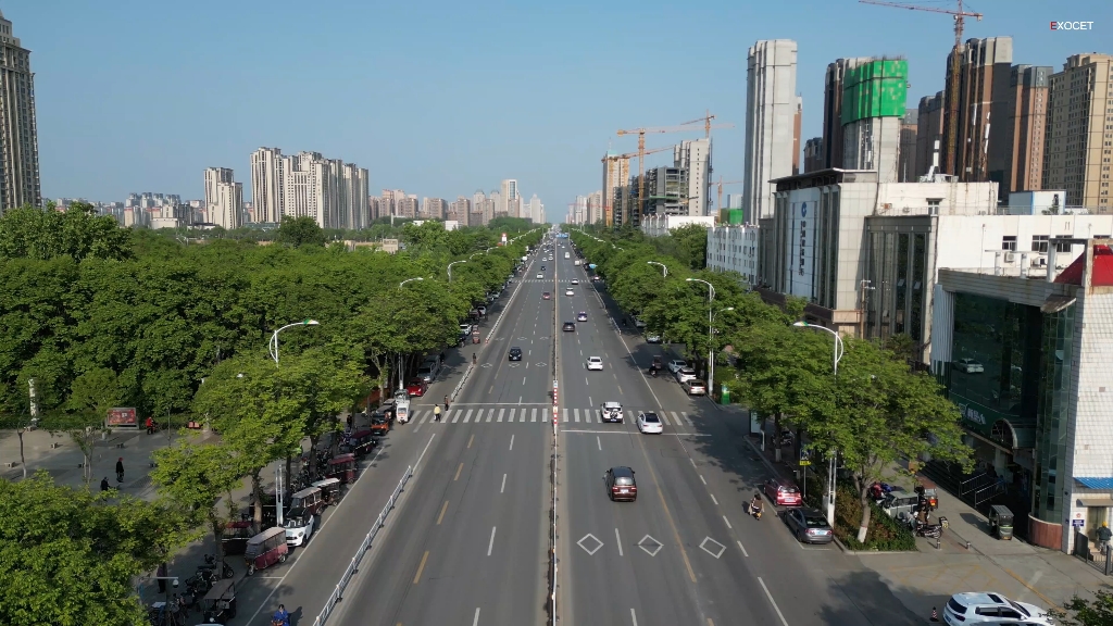 航拍 #新乡 雨过天晴,随着镜头,乘着歌声的翅膀,来一起驰骋于灿烂的