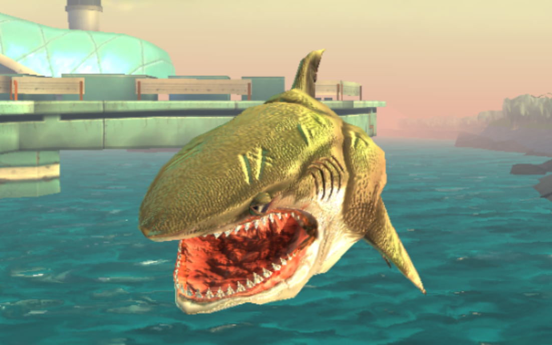【饥饿鲨:世界】巨齿鲨北冰洋实战