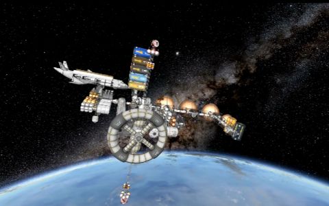 坎巴拉太空计划建造史诗级空间站1080pmarkthrimm