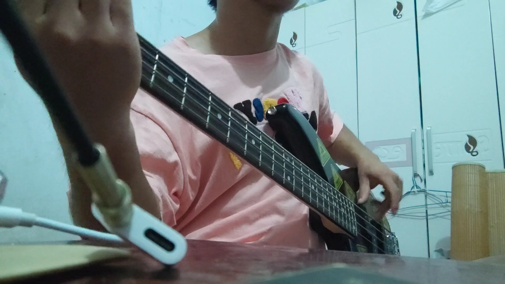 [图]佩奇的夏天 贝斯 bass cover