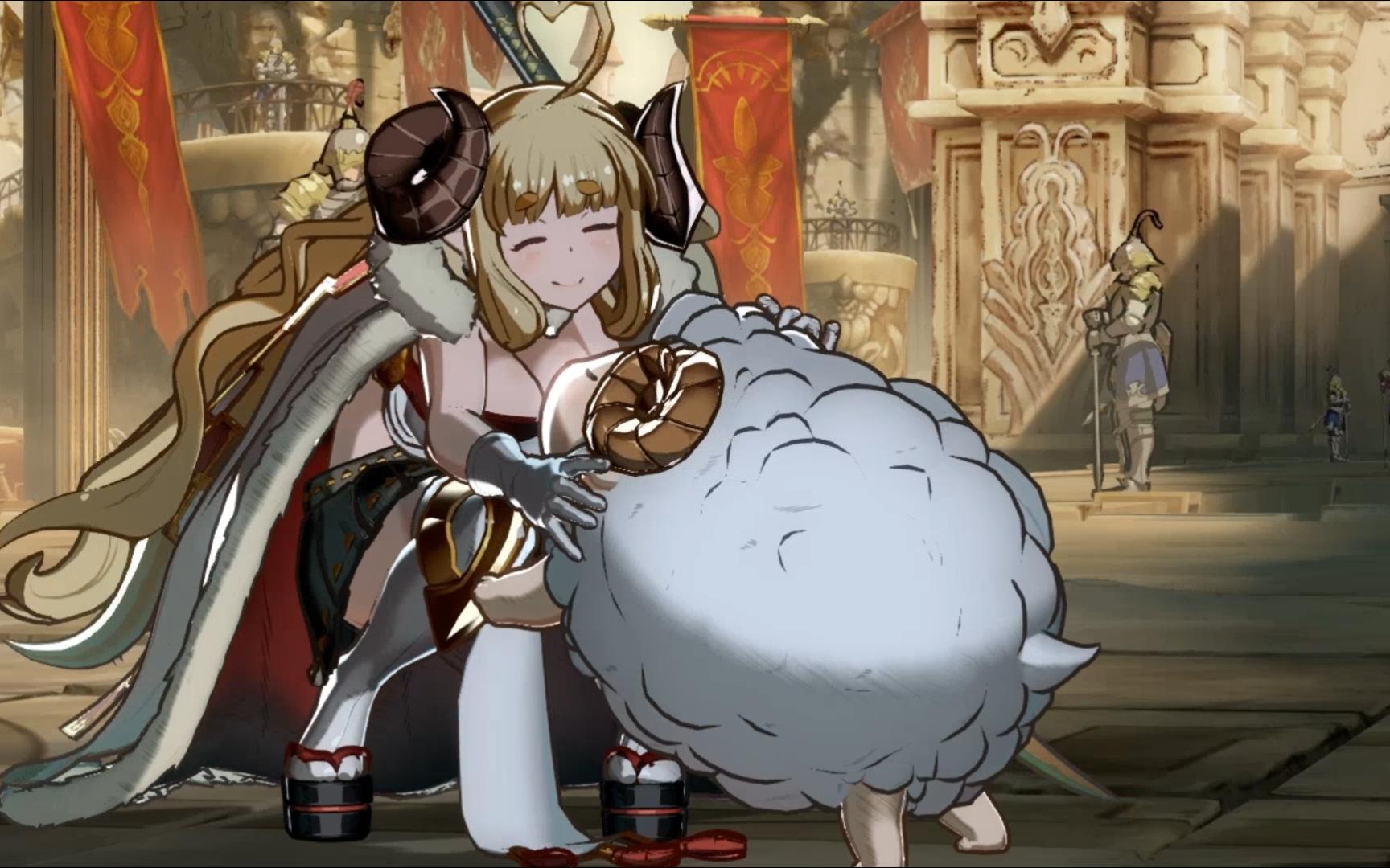 【碧蓝幻想vsr】自由视角看羊妹各种动作表情