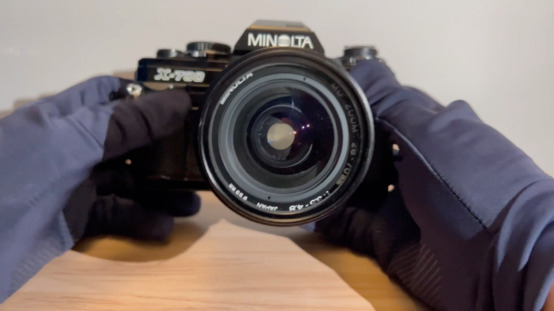 记录收到的第一台胶片相机——minolta 美能达x700