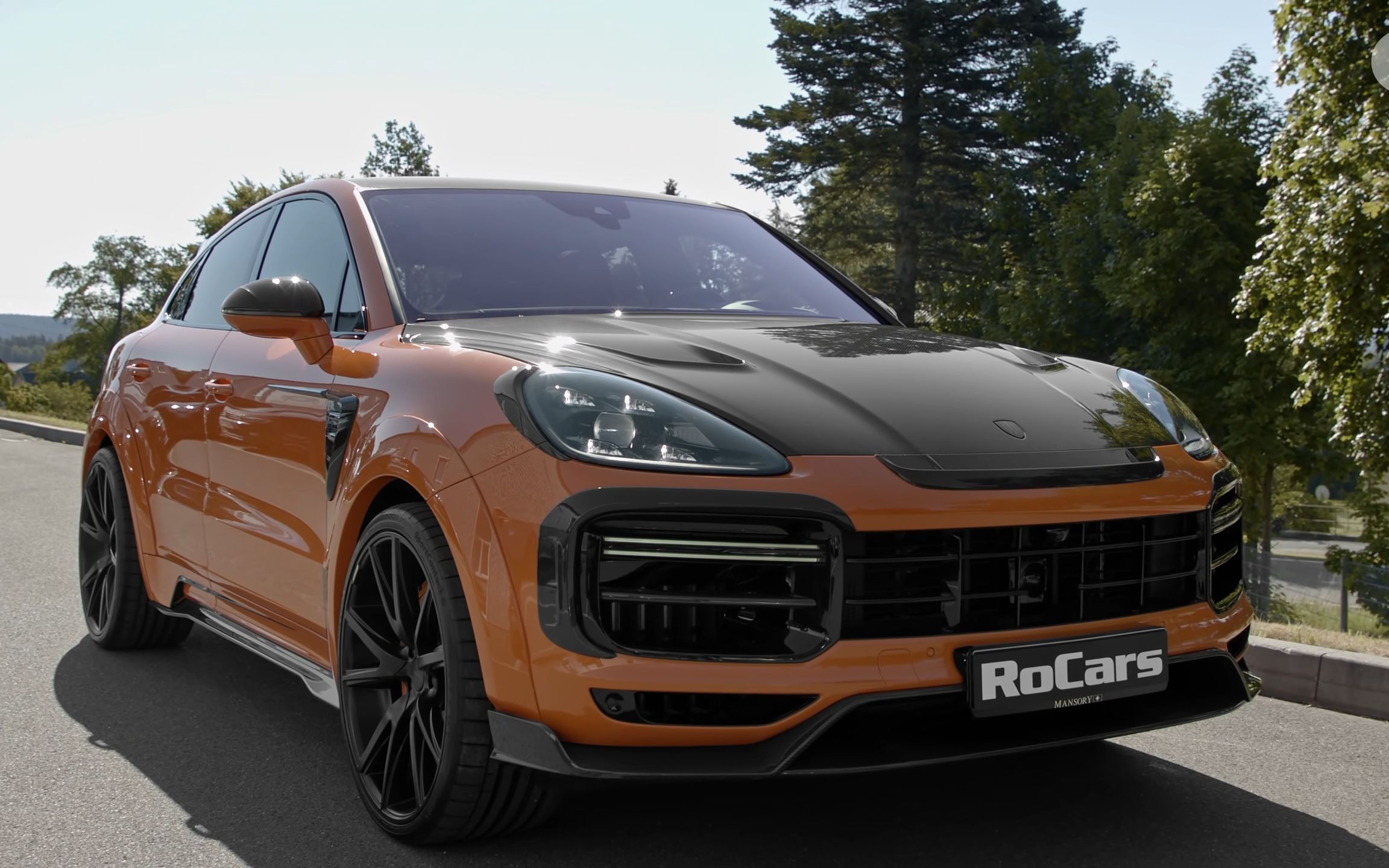 porsche cayenne coupe from mansory!
