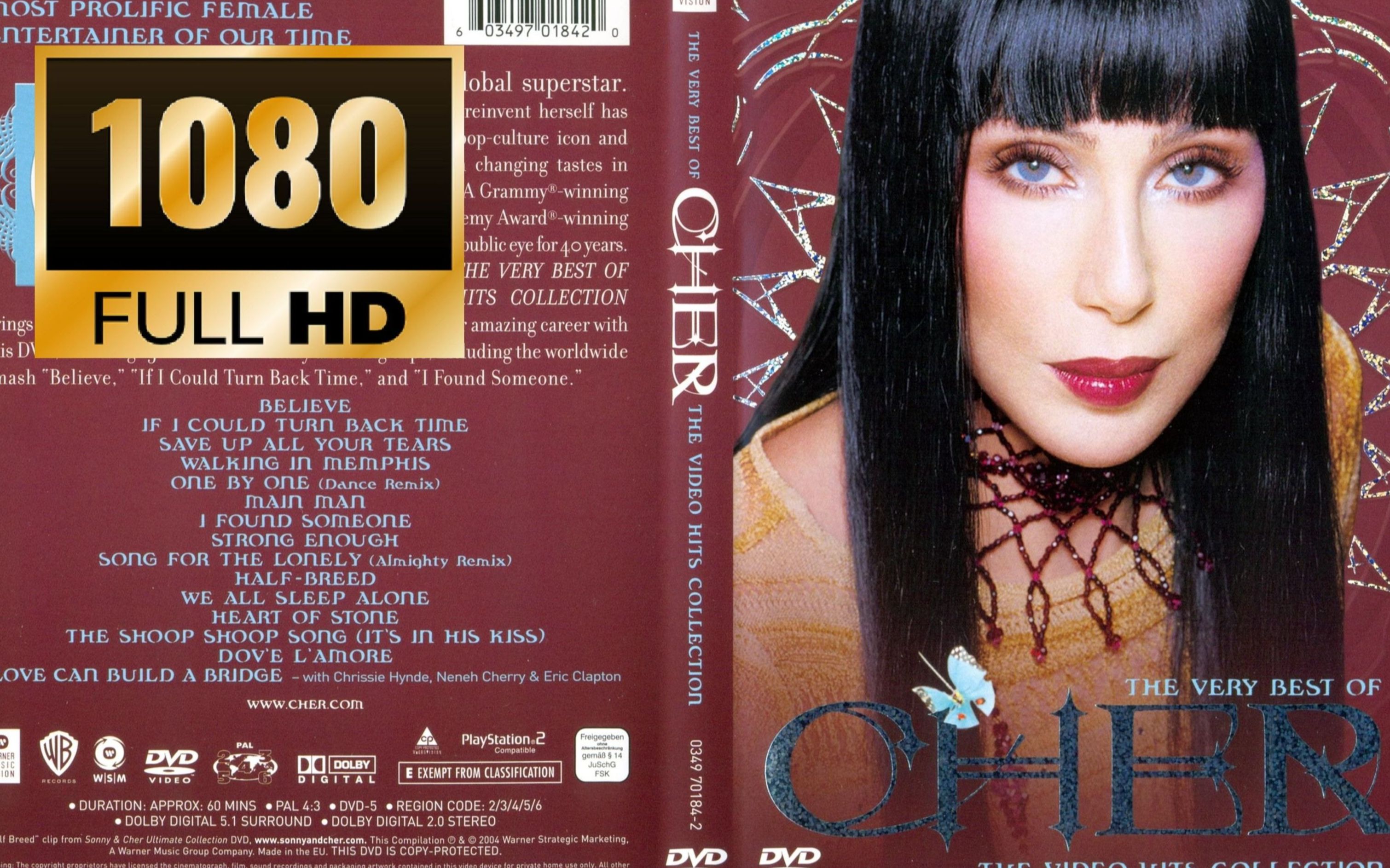 [图]【雪儿】【高清MV合集】Cher - The Very Best Of Cher - The Video Hits Collection