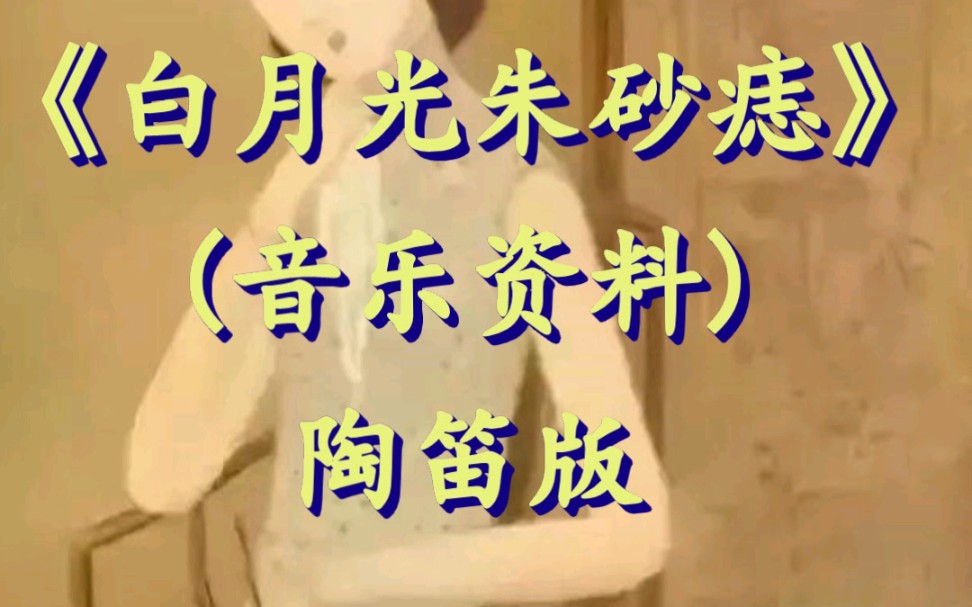 陶笛白月光与朱砂痣指法谱