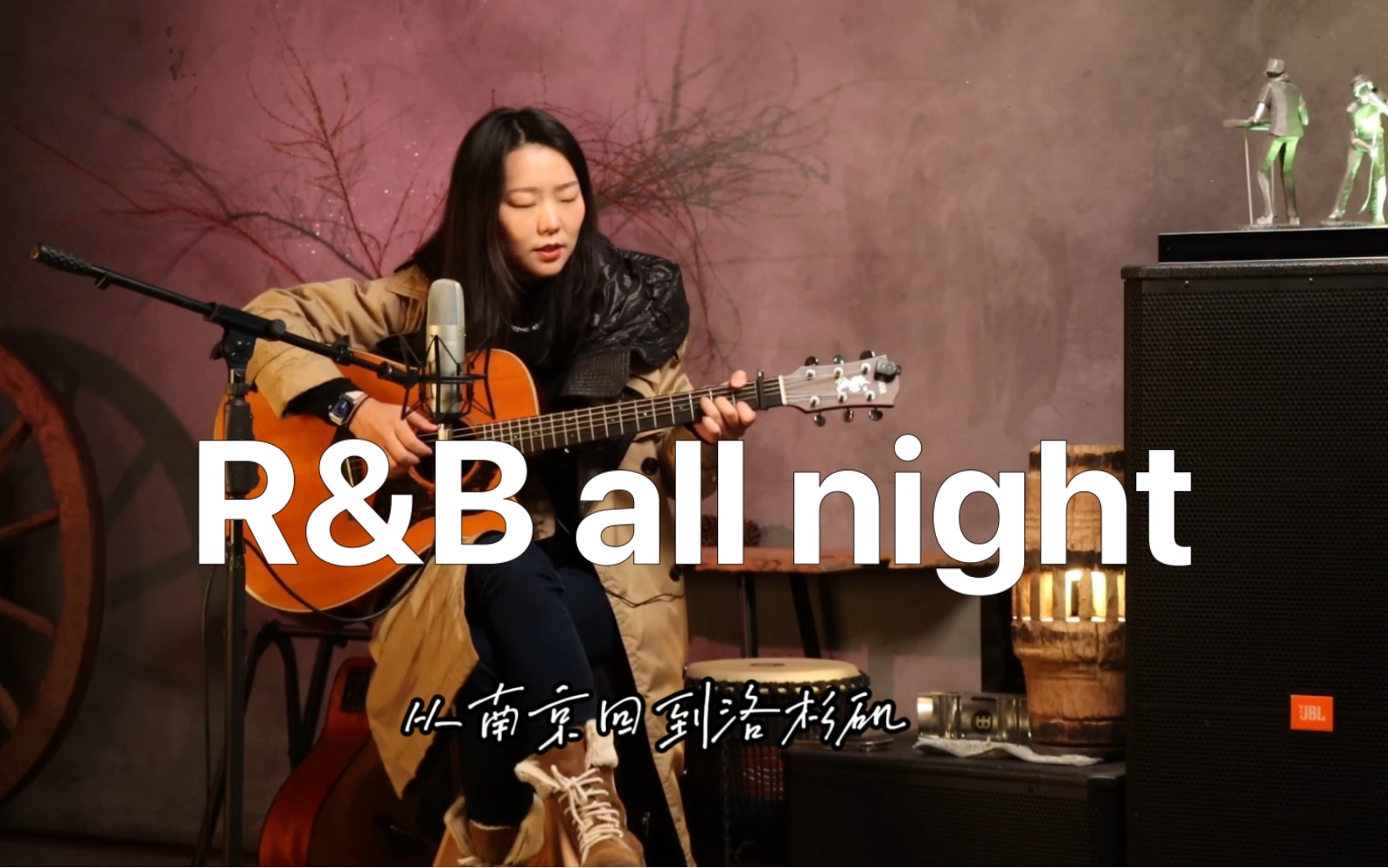 r&b all night 吉他谱图片