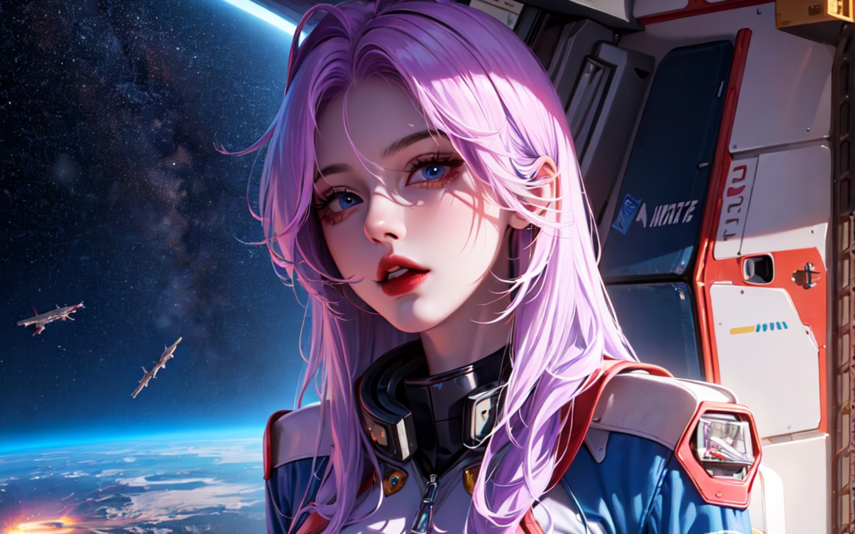 ai绘画 星舰少女第四期