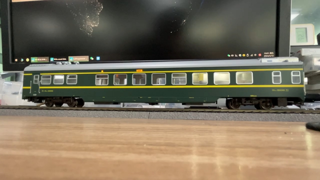 【火车模型】kukepig广九ca dcc功能展示