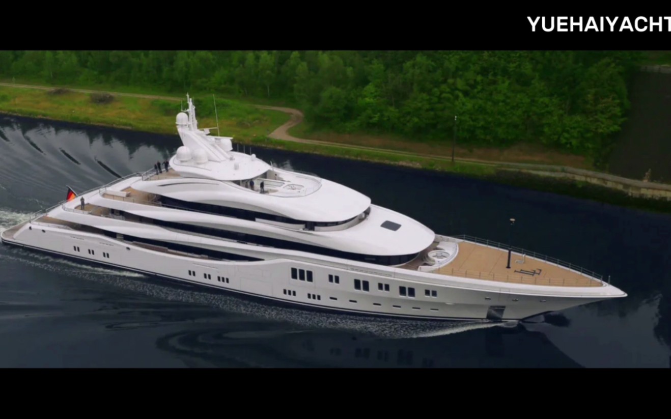 每天认识一艘船 | 德国lürssen lady lara号超级游艇