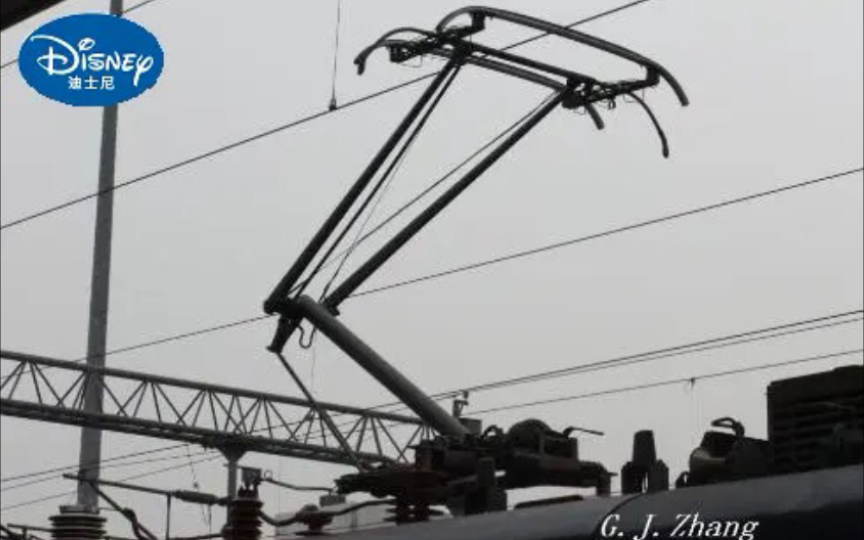 法国gsrkua品牌ho比例受电弓配件模型