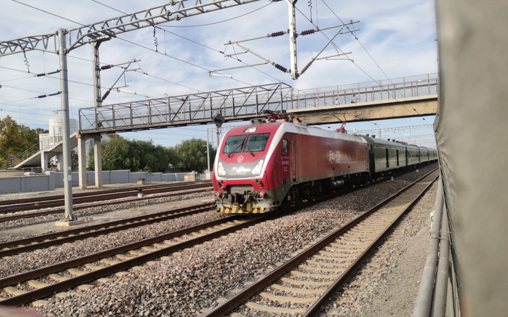 京广铁路琉璃河站拍车(11)