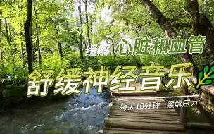 Download Video: 舒缓神经音乐🌿调节心脏和血管的放松音乐，放松，自在