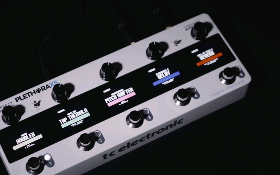 【TC Electronic】TC Electronic 2020年新品 ——Plethora X5 效果器发布!哔哩哔哩bilibili