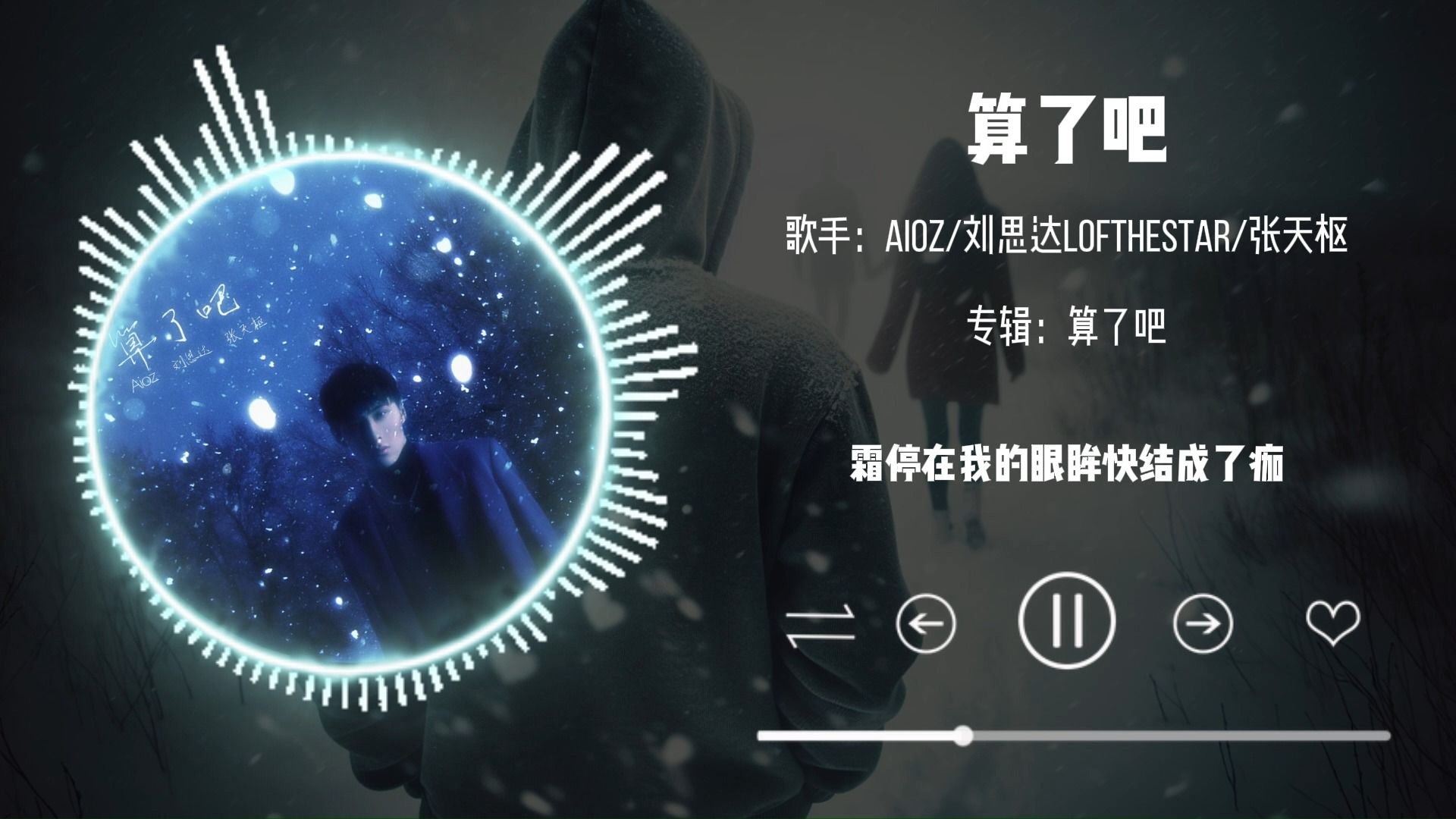 “每次到下雪天就特别想听这首歌...”《算了吧》哔哩哔哩bilibili