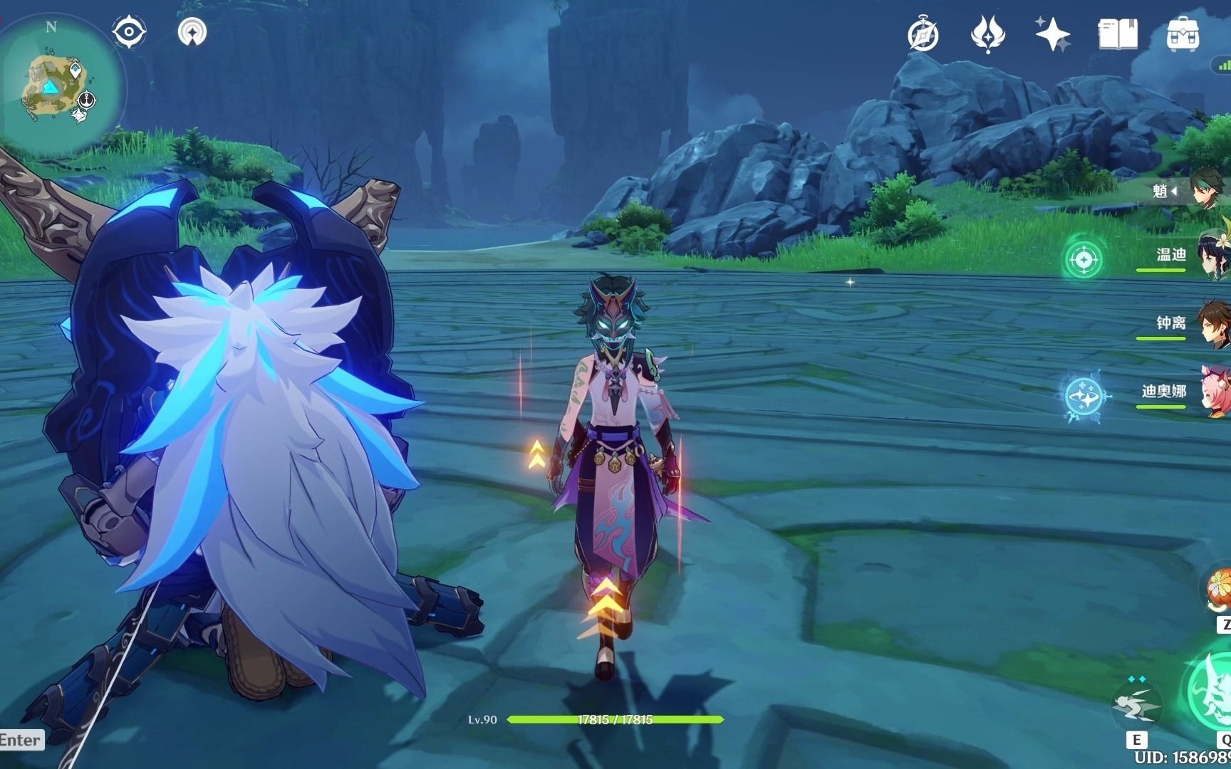 巨大化魈? 原神_原神_实况