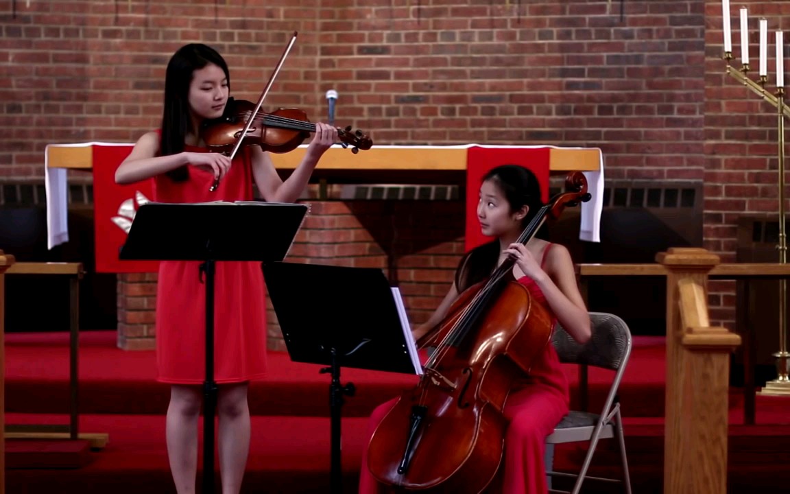 [图]爱的誓言 Pledge of Love - Holly Kim & Jennifer Jeon Violin & Cello