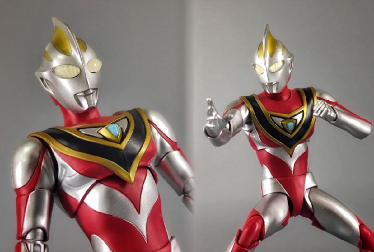 【简单分享】真骨雕 盖亚奥特曼 v2 shf 高山我梦 真骨雕制法 tdg