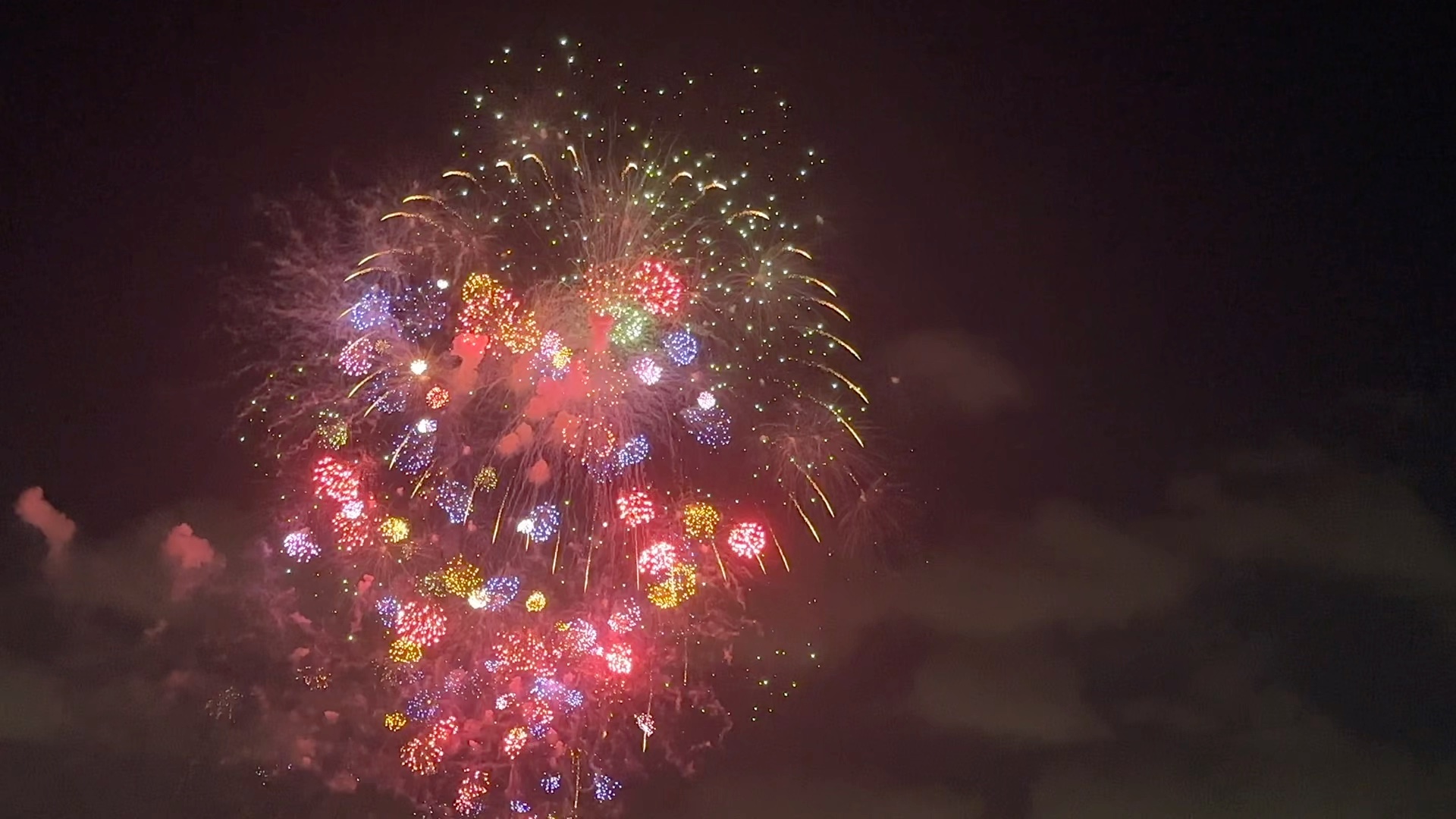 他们看向烟火的神情像极了虔诚的信徒.—烟火大会