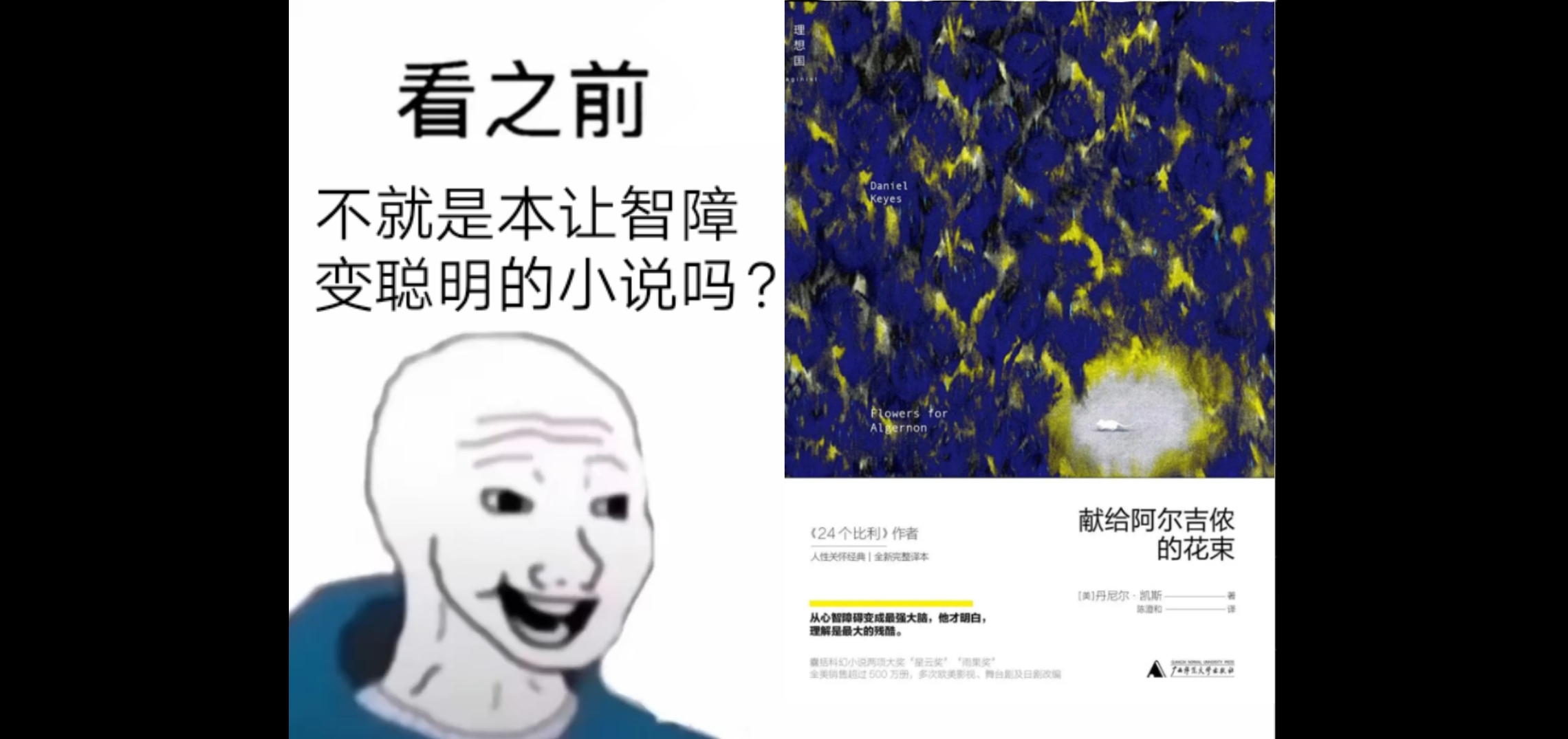 [图]【献给阿尔吉侬的花束】看之前vs看之后