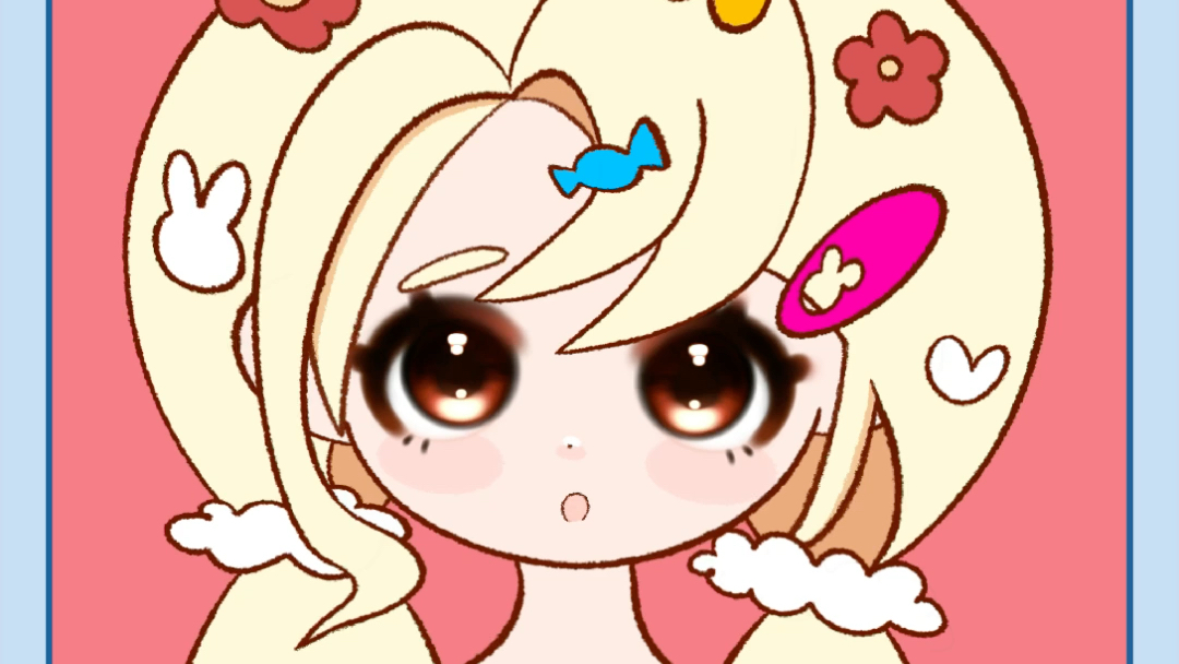 【绘画过程】q版小女孩