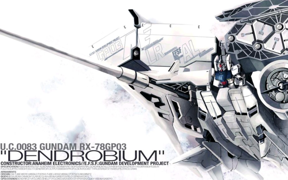 mugen高达试作三号机石斛兰gp03d准神审核