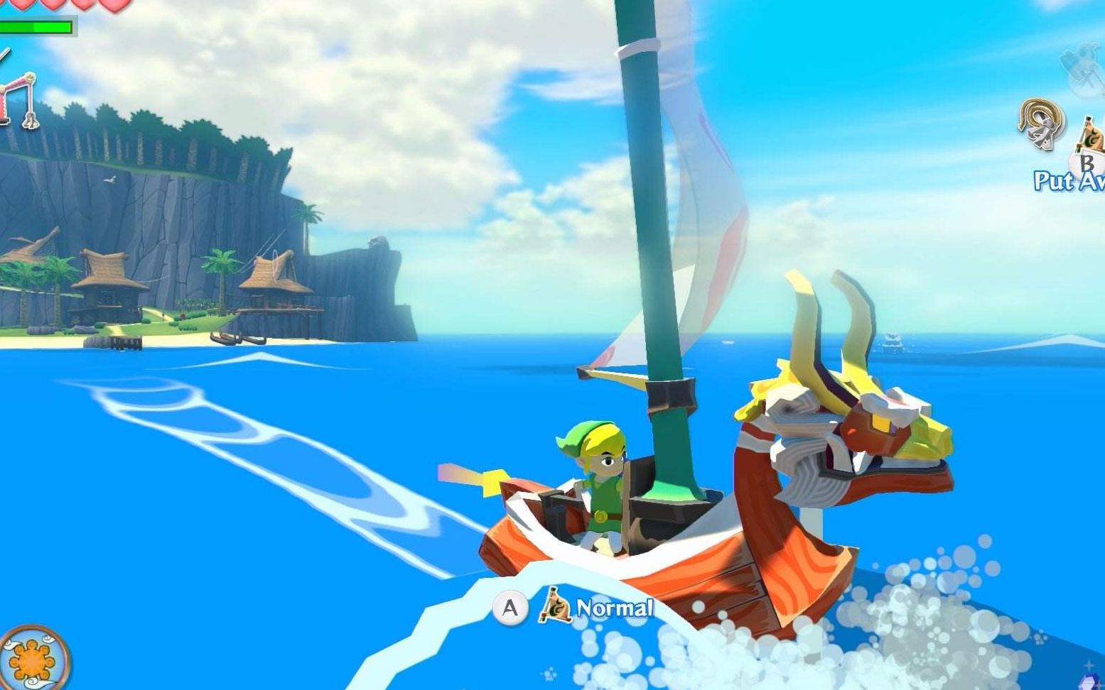 朗朗塞尔达传说风之杖02魔兽岛的试炼