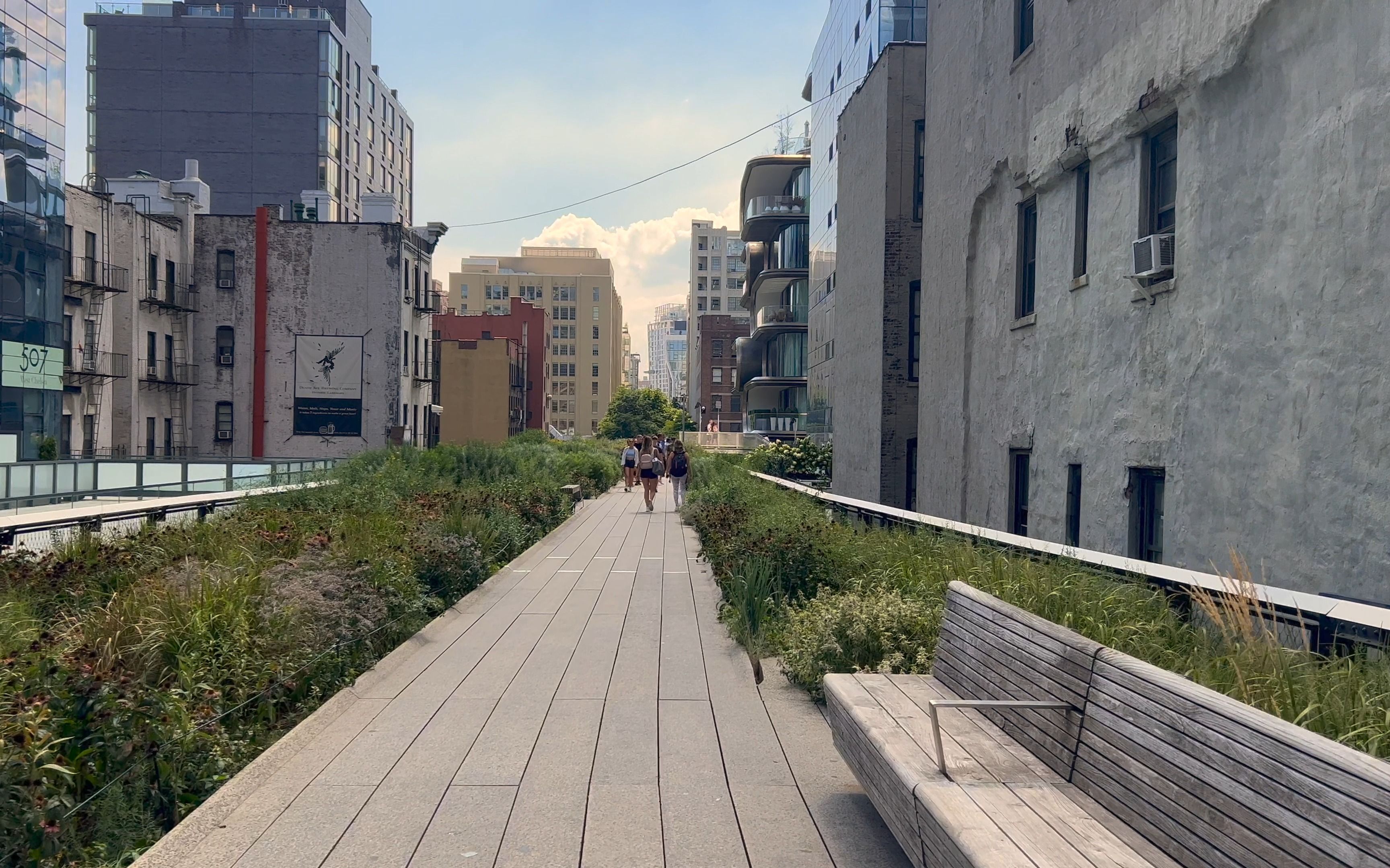 纽约高线公园|夏天悄悄过去_哔哩哔哩_bilibili