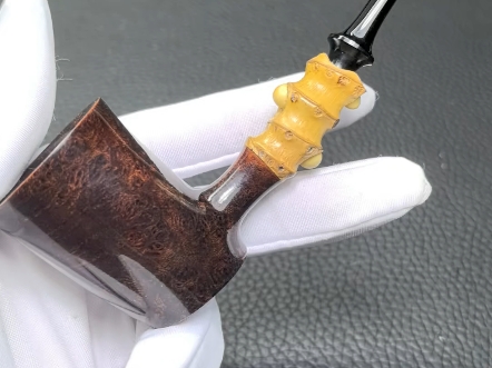 小默烟斗竹节锤子西班牙石楠木