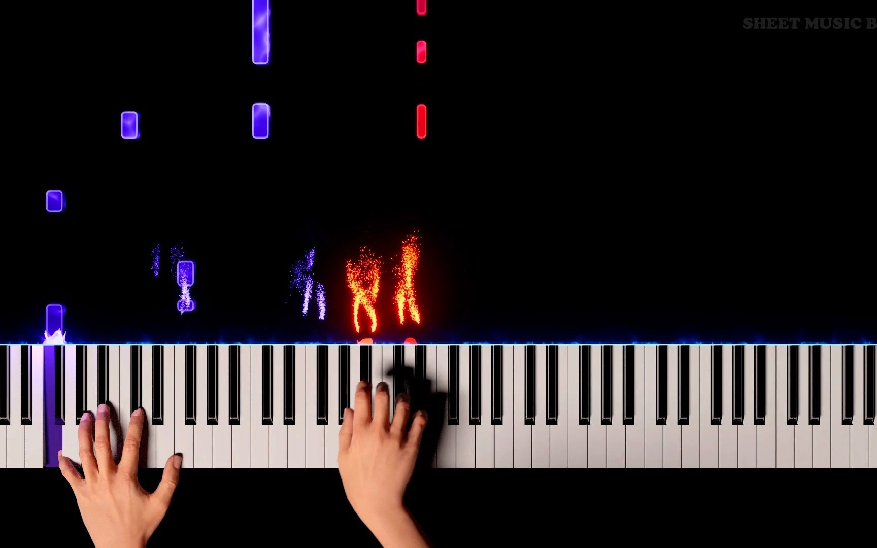 [图]Komm Süsser Tod Third Impact from The End of Evangelion Piano Tuto