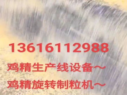 鸡精生产线设备~鸡精旋转制粒机~鸡精振动流化床干燥干燥机哔哩哔哩bilibili